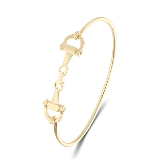 Snaffle Bit Bracelet